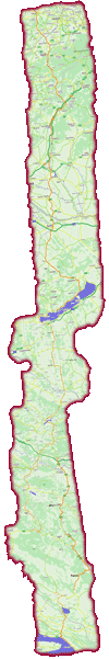 mapka naší cesty